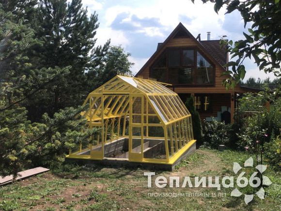 Теплица Рада Исеть под стекло, ширина 3 метра (Калькулятор)